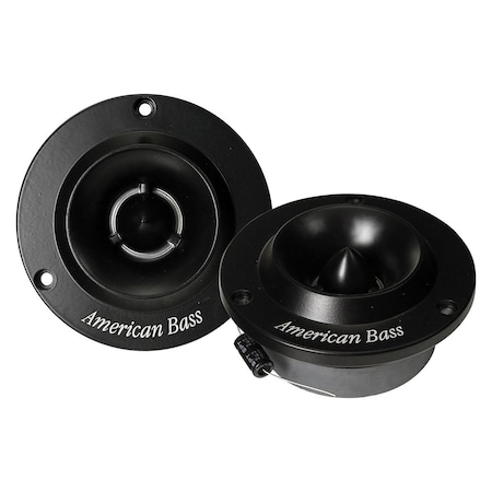 Abacus 1 in. 4 ohm 150W Max Compression Tweeters, Black AB3958725